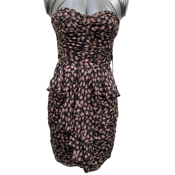 Jill Stuart Dress Size 8 Black Pink - Picture 1 of 5